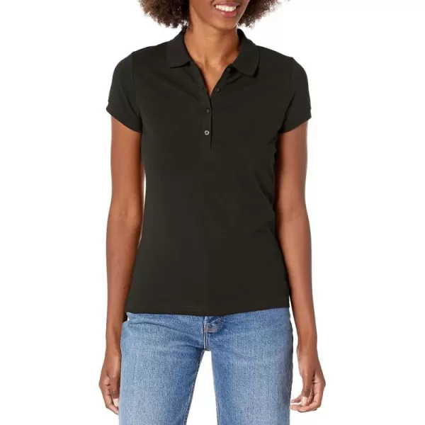 Nautica Juniors Uniform Short Sleeve Pique PoloBlack