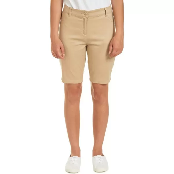 Nautica Juniors Uniform Stretch Bermuda ShortKhaki