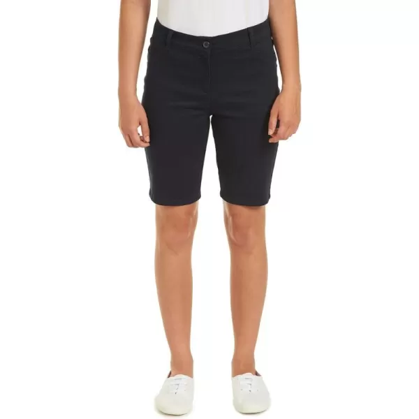 Nautica Juniors Uniform Stretch Bermuda ShortNavy