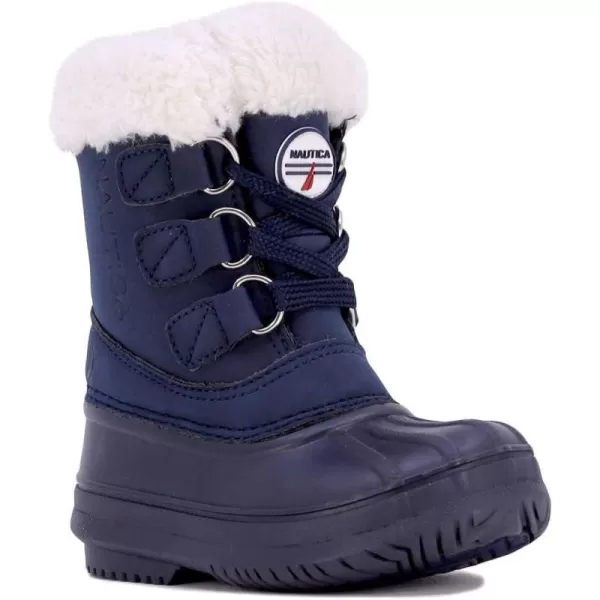 Nautica Kids Boys  Girls Duck Boots Kids Waterproof Rain Snow Boots Insulated Winter Boots ToddlerLittleBig KidNavyayce