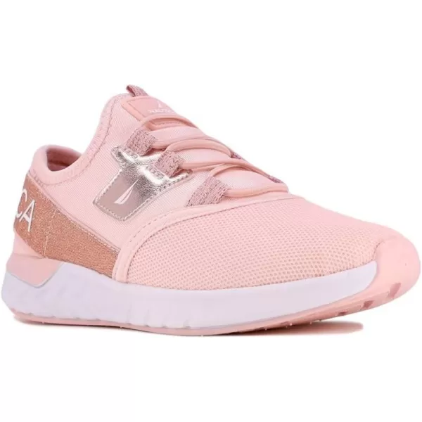 Nautica Kids Sneaker Athletic SlipOn Bungee Running ShoesBoy  GirlBig KidLittle KidToddler  NeaveKappilRose Goldsteam Rock