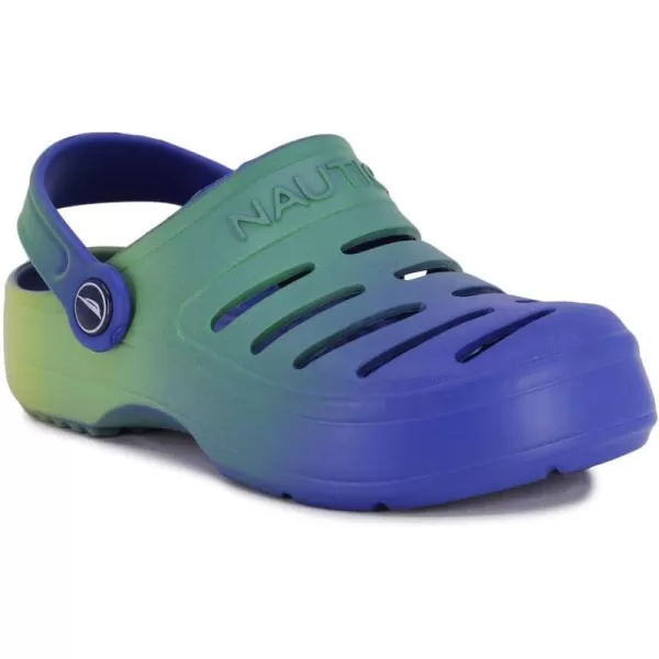 Nautica Kids Sports Clogs Sandals Athletic Beach Water Shoes  River EdgeBoys  Girls ToddlerLittle KidBig KidCobalt Green Yellow