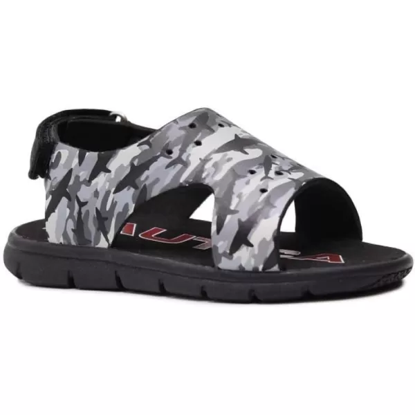 Nautica Kids Sports Sandals  Water Shoes Open Toe Athletic Summer Sandal Boy  Girl Little KidBig KidBlack Grey Shark Camo