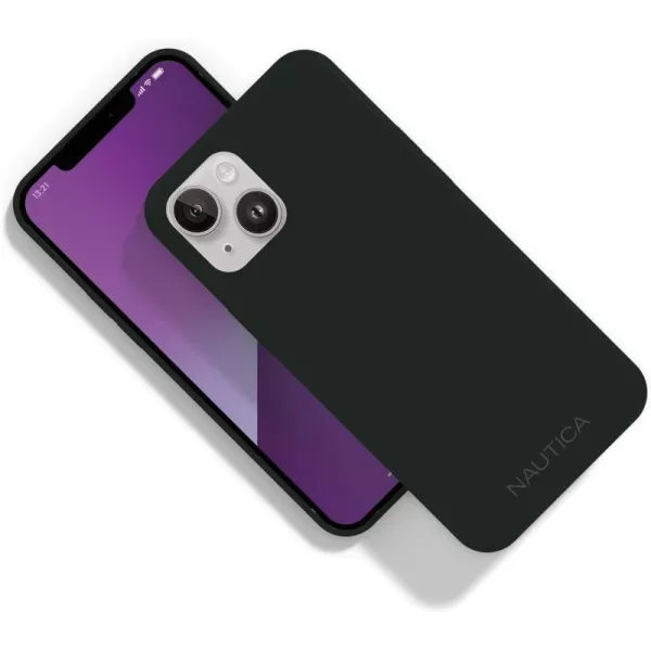 Nautica Matte iPhone 14 Case Ultimate Drop Protection Scratch Protection Soft Touch Thin Design Fashionable Matte Finish Phone Case for iPhone 14 BlackBlack