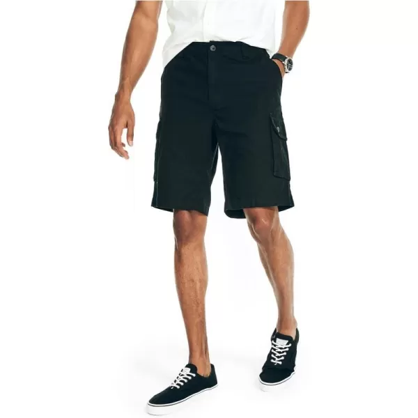 Nautica Mens 10 Navigator Cargo ShortTrue Black