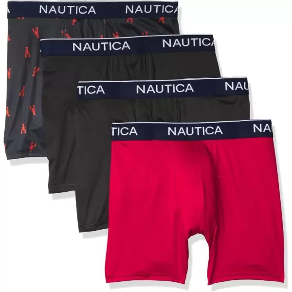 2 Black/Nautica Red/Lobster-black