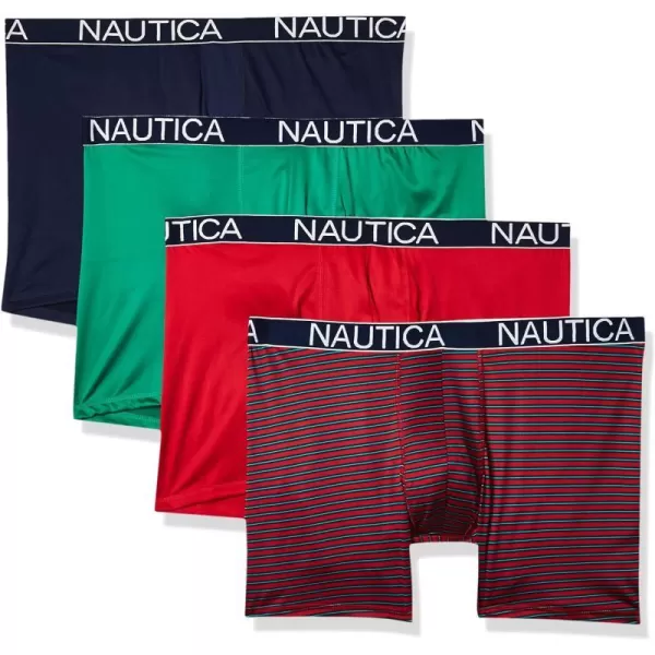 Peacoat/Nautica Red/Pepper Green/Holiday Stripe