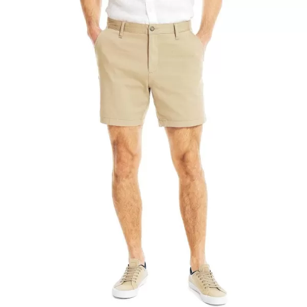 Nautica Mens 6 Deck ShortTrue Khaki