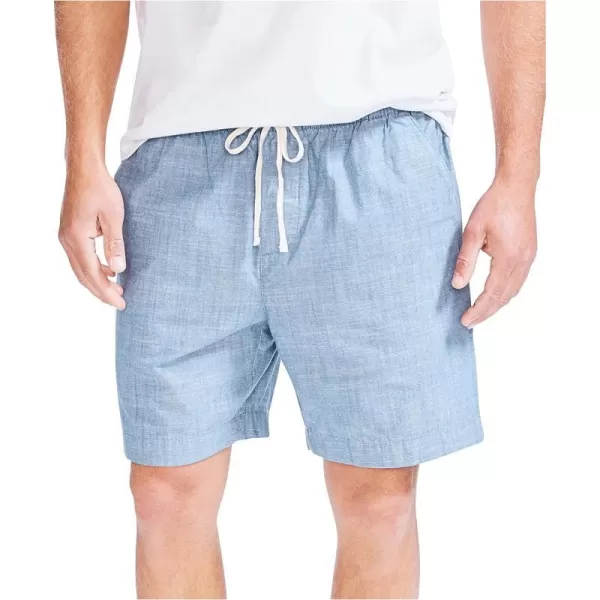 Nautica Mens 7 Classic Fit Boardwalk ShortsBlue Stern