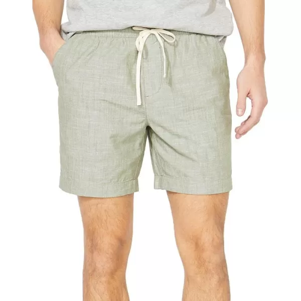 Nautica Mens 7 Classic Fit Boardwalk ShortsHillside Olive