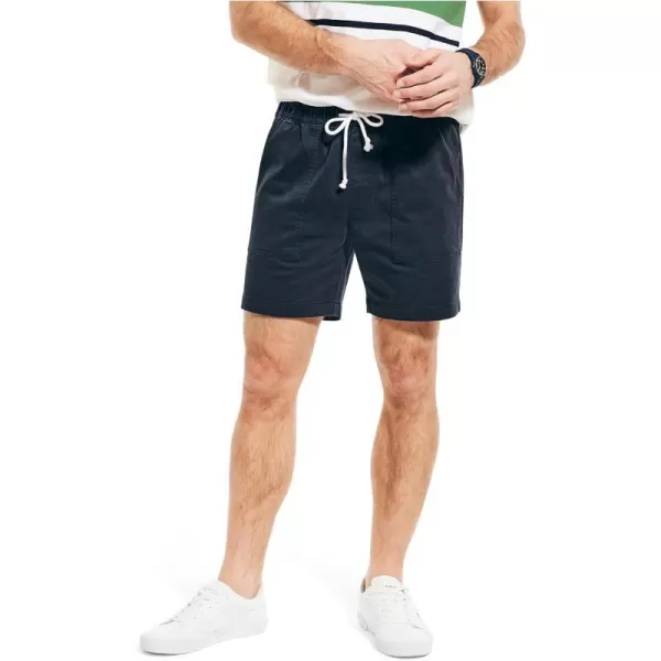 Nautica Mens 7 Pullon Boardwalk ShortNavy