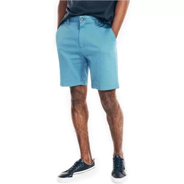 Nautica Mens 85 Deck ShortBlue Tide