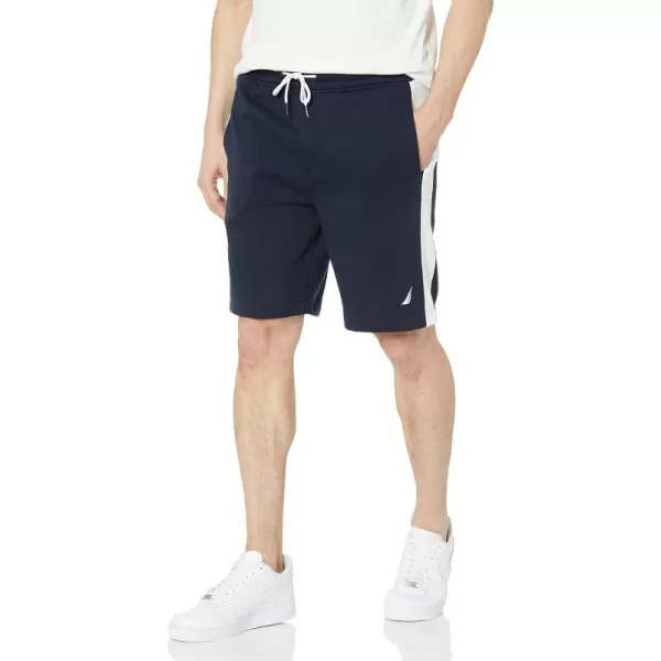 Nautica Mens 9 Heritage TriColor ShortNavy