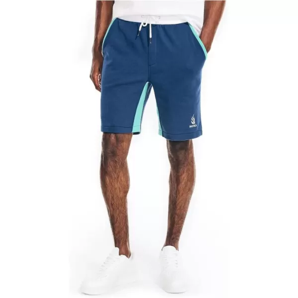 Nautica Mens 9 Sustainably Crafted Reissue Logo ShortBlue Depths