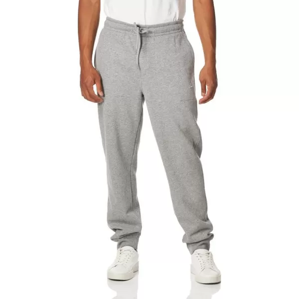 Nautica Mens Anchor Fleece Basic JoggersStone Grey Heather