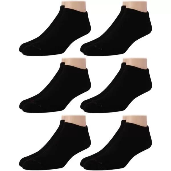 Nautica Mens Athletic Socks  Cushioned Low Cut Socks 6 8 12 PackFormal Black