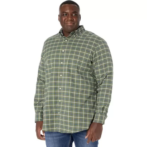 Nautica Mens Big and Tall Button Down ShirtConvoy Green