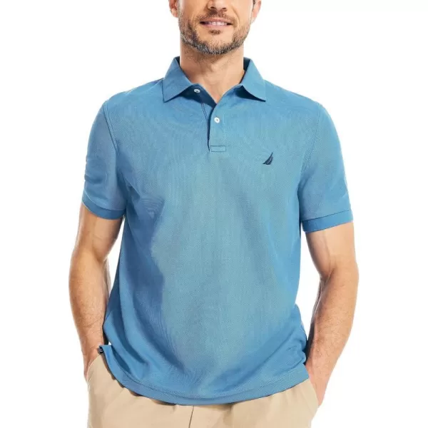 Nautica Mens Classic Fit Deck PoloDelft