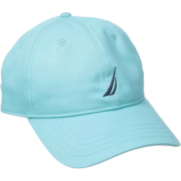 Nautica Mens Classic Logo Adjustable BaseballCap HatBali Bliss