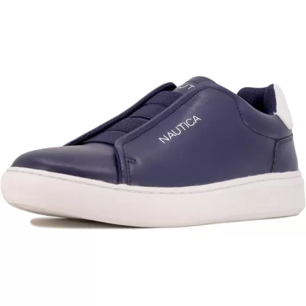 Nautica Mens Classic SlipOn Casual ShoeLow Top Loafer Fashion SneakerNavyspindrift