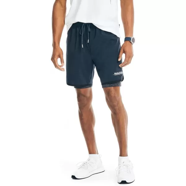 Nautica Mens Competition Sustainably Crafted 7 Performance ShortNavy