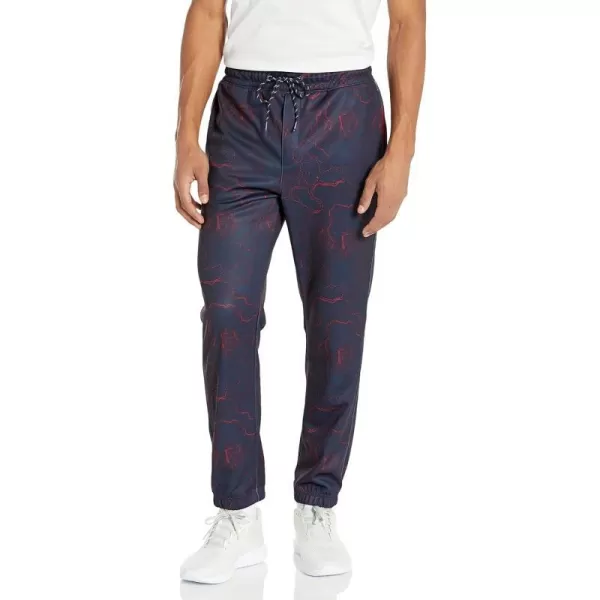 Nautica Mens Competition Sustainably Crafted Printed JoggerNavy