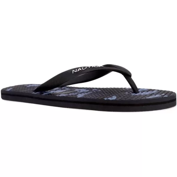 Nautica Mens Flip Flop Beach Sandal Boat Slide Water SlippersJirennavy Camo