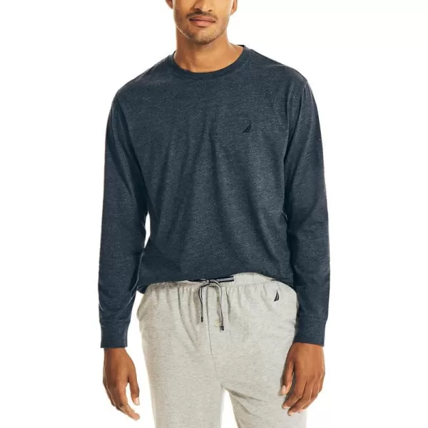 Nautica Mens JClass Long Sleeve Sleep TopNavy