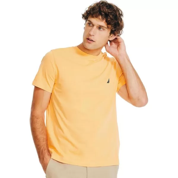 Nautica Mens JClass TShirt2024 Collection Fire Orange