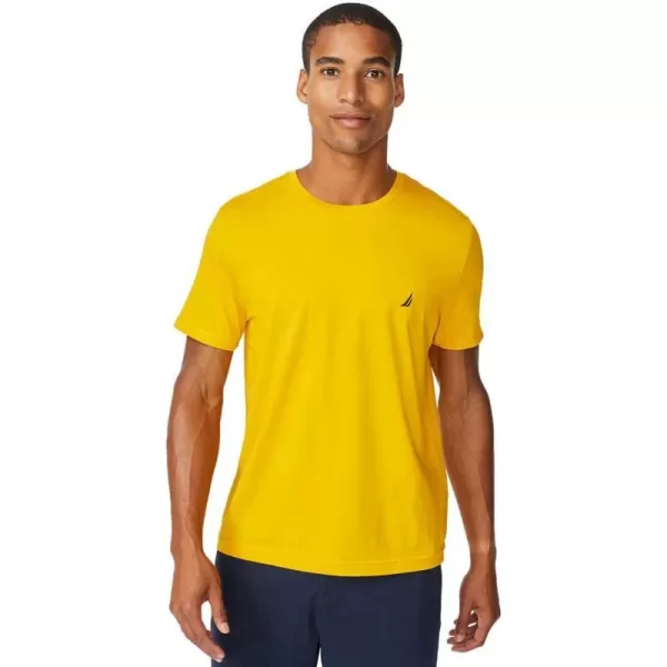 Nautica Mens JClass TShirt2024 Collection Old Gold