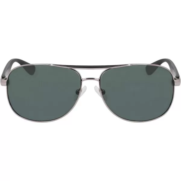 Nautica Mens N2245s Pilot SunglassesGunmetal