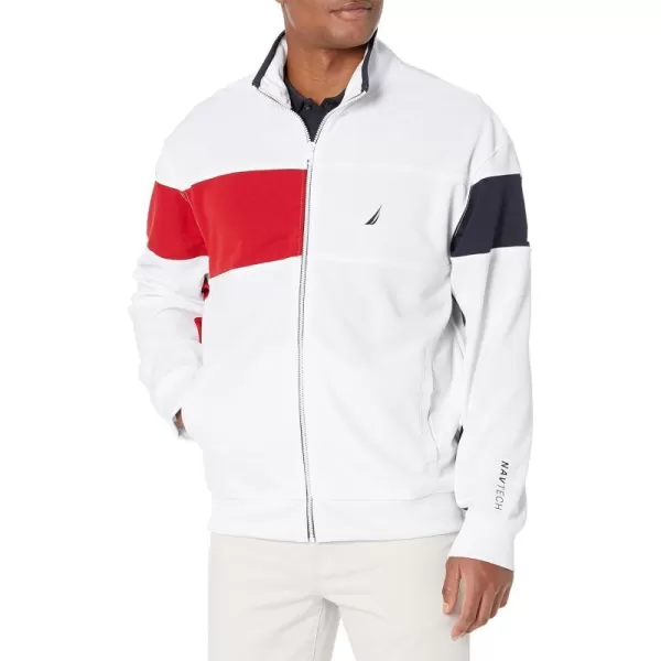 Nautica Mens Navtech Colorblock JacketBright White