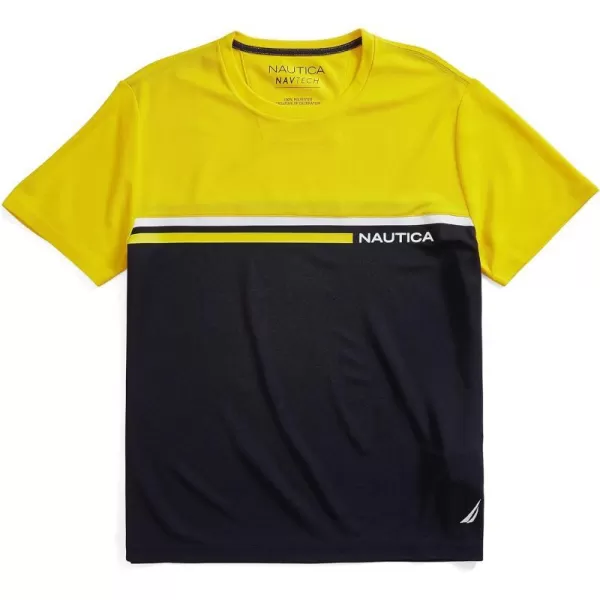 Nautica Mens Navtech Colorblock TeeZest