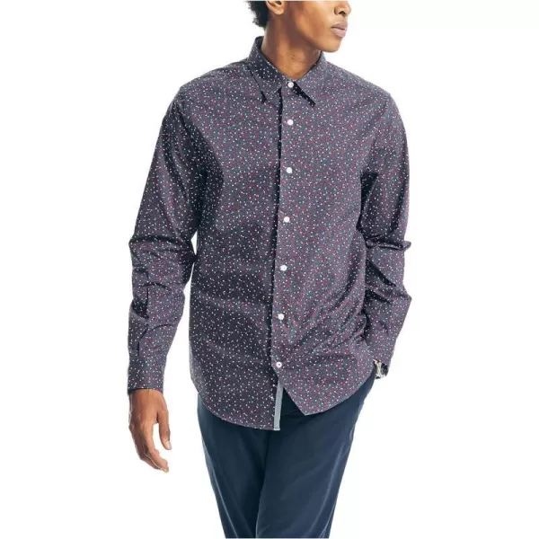 Nautica Mens Navtech Printed ShirtMaritime Navy