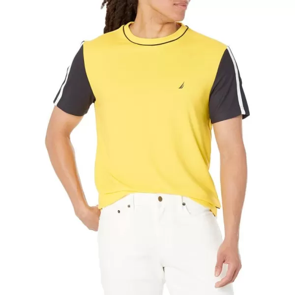 Nautica Mens Navtech Sustainably Crafted TShirtMarigold