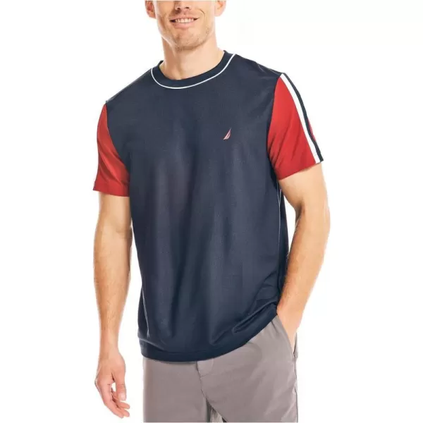 Nautica Mens Navtech Sustainably Crafted TShirtNavy