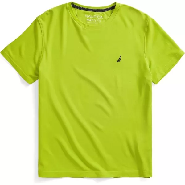 Nautica Mens Navtech TeeTropic Lime