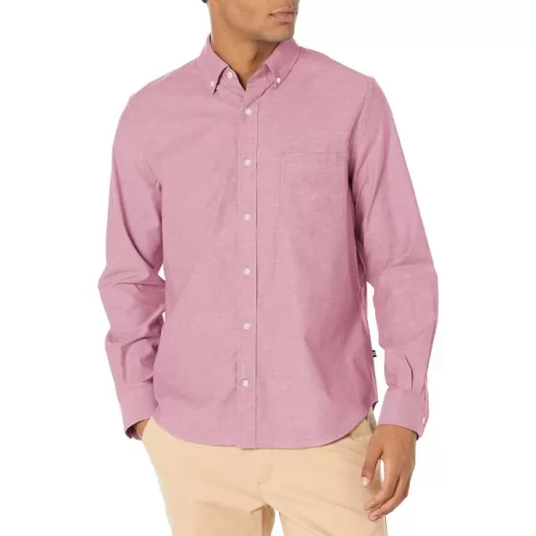 Nautica Mens Oxford ShirtRusted Hull