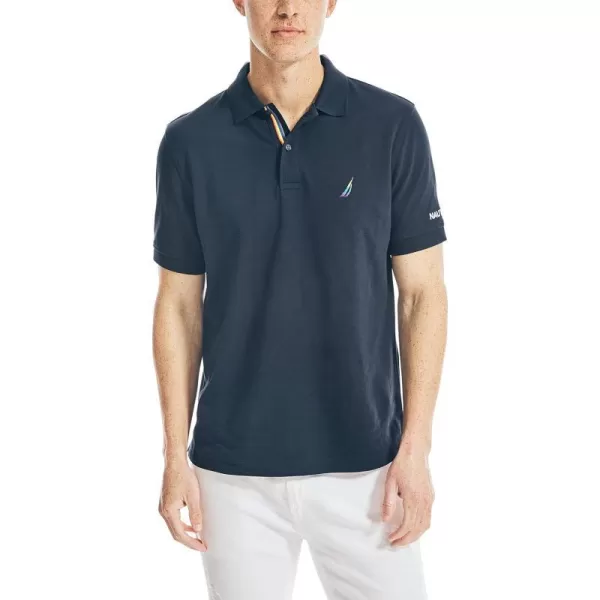 Nautica Mens Pride Performance PoloNavy