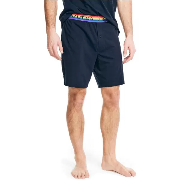 Nautica Mens Pride Sleep ShortNavy