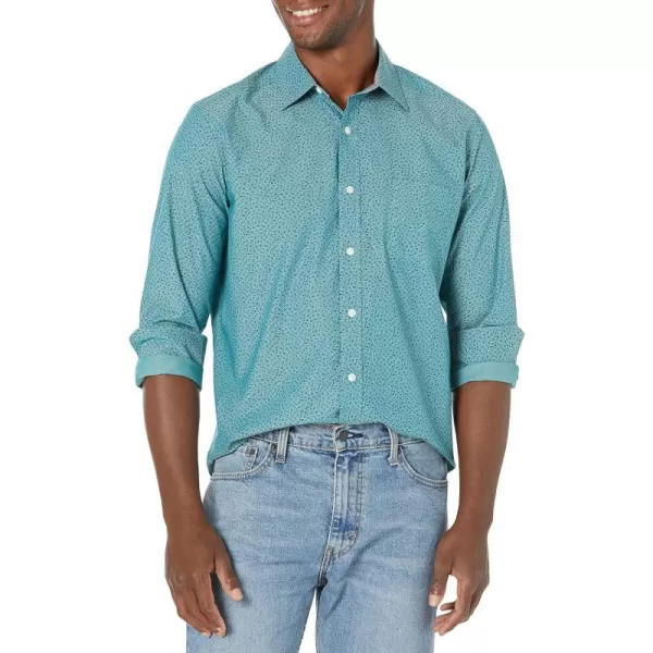 Nautica Mens Printed ShirtShaded Spruce