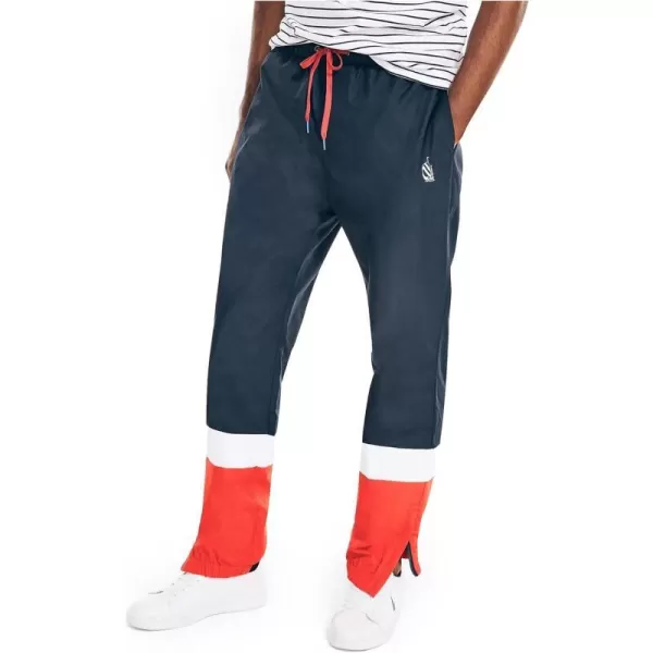 Nautica Mens Reissue Colorblock PantNavy