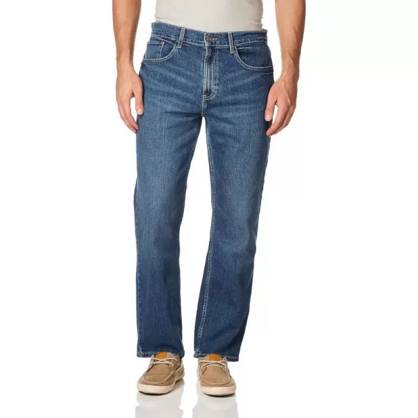 Nautica Mens Relaxed Fit Denim JeansGulf Stream Wash