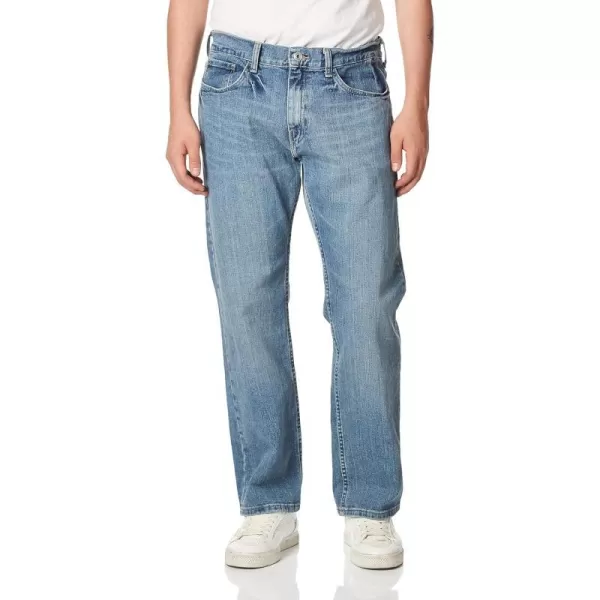 Nautica Mens Relaxed Fit Denim JeansLight Tidewater Wash