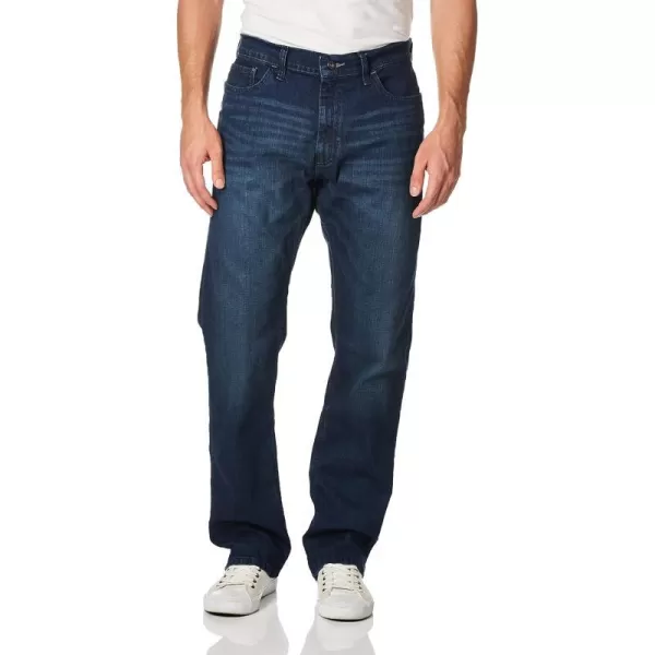 Nautica Mens Relaxed Fit Denim JeansPure Deep Bay Wash