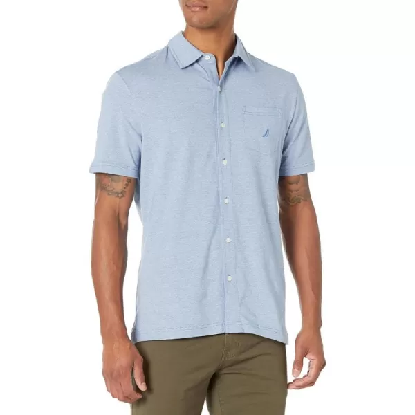 Nautica Mens Solid Harbor ShirtDelft