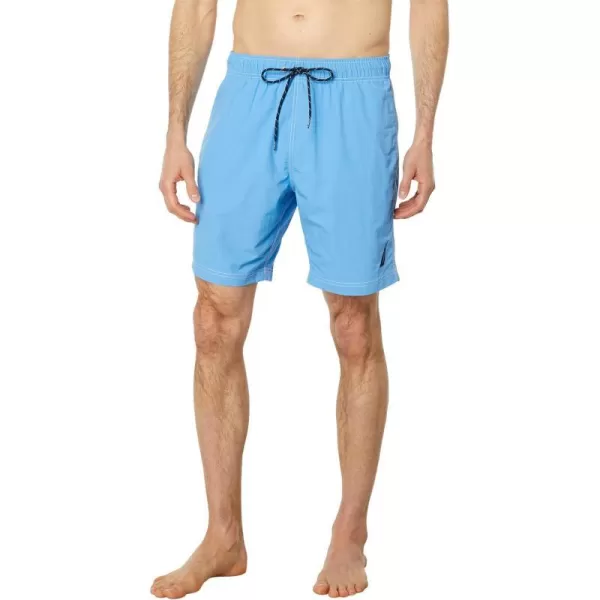 Nautica Mens Standard 8 QuickDry SwimAzure Blue