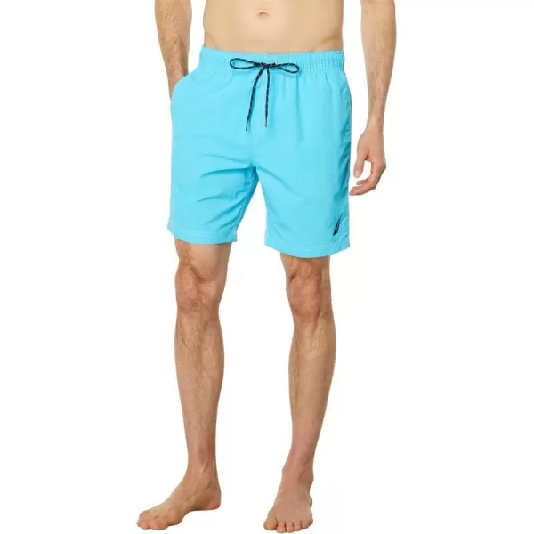 Nautica Mens Standard 8 QuickDry SwimMirage Blue