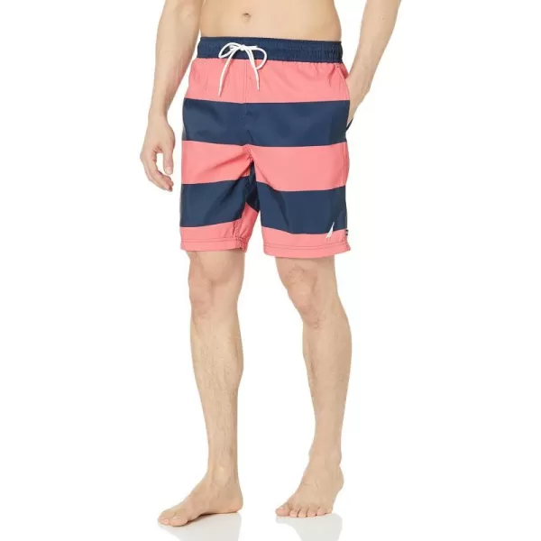 Nautica Mens Standard Sustainably Crafted 8 Swim ShortTea Berry