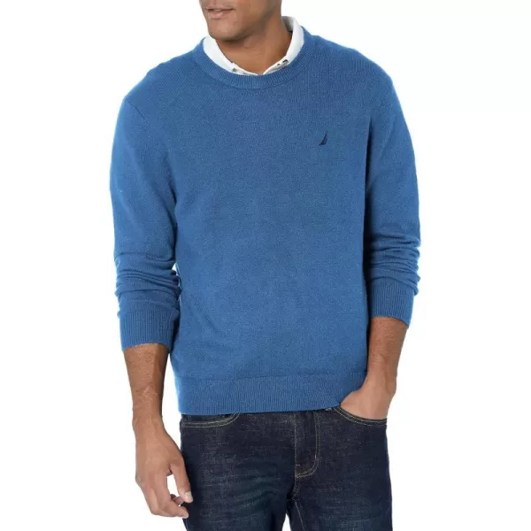 Nautica Mens Sustainably Crafted Crewneck SweatshirtDelft